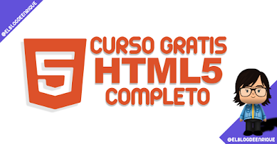 Curso online gratis HTML5 completo.
