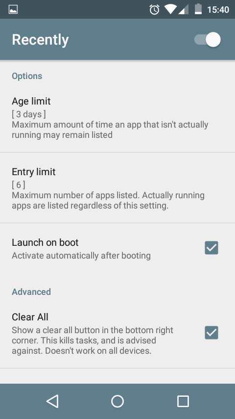 Cara Pasang Tombol Close All pada Recent App Android Lollipop