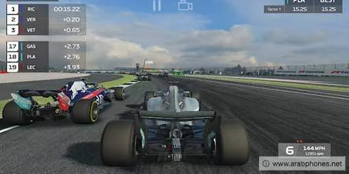 تحميل لعبة f1 mobile racing مهكرة للاندرويد آخر اصدار 2020