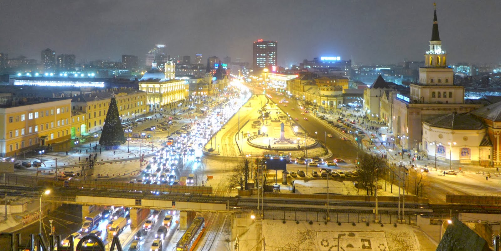 Layman's London: Hilton Moscow Leningradskaya, Kalanchevskaya Street, Moscow, Russia