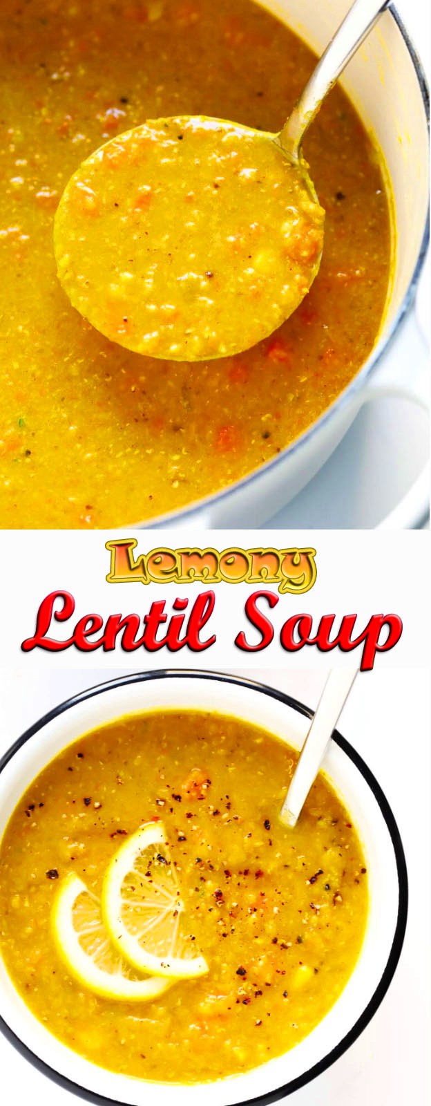 Healthy Lemony Lentil Soup Recipe Healthy Lemony Lentil Soup Recipe
