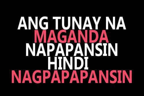 Ang Tunay na Maganda Quotes Image