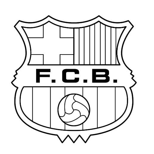Blog de Geografia Escudo do FC Barcelona Desenho para Imprimir e Colorir Blog de Geografia Escudo do FC Barcelona Desenho para Imprimir e Colorir
