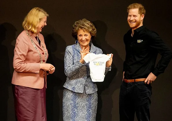 Prince Harry met with Dutch Princess Margriet. Duchess of Sussex, Meghan Markle and Archie Harrison Mountbatten-Windsor