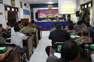 DANDIM RAKOOR JELANG NATAL DAN TAHUN BARU DIPOLRES SRAGEN