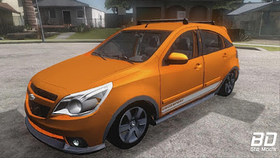 Mod , Carro, Chevrolet Agile Crossport Edition para GTA San Andreas, GTA SA