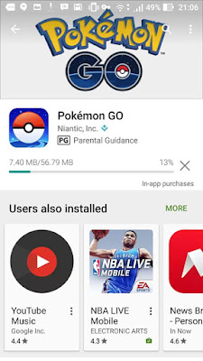 Cara Install Pokemon Go di Playstore dengan VPN