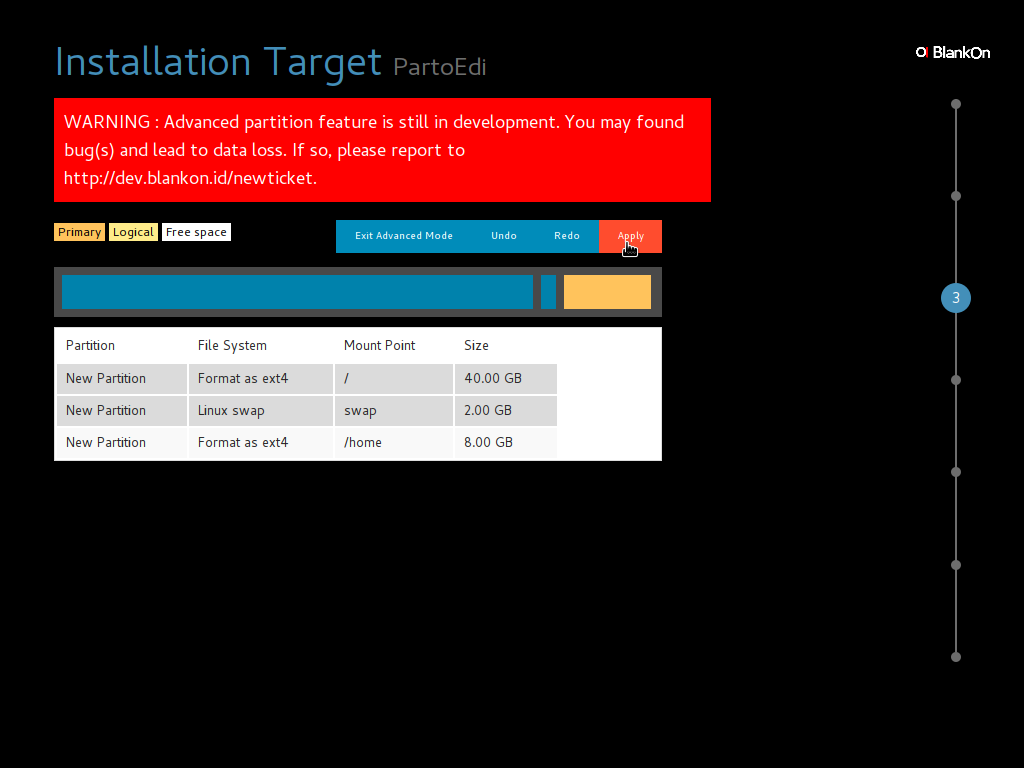 Install target. Install target