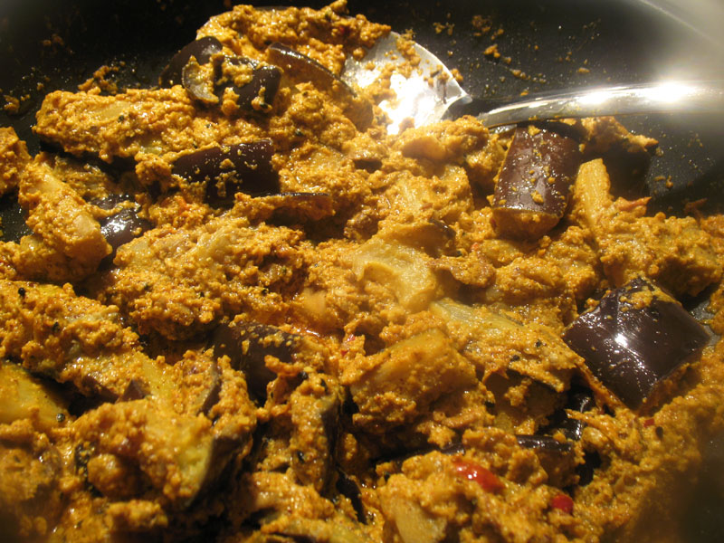 Eggplant in a Tahini Mustard Sauce | Lisa's Kitchen | Vegetarian Recipes | Cooking Hints | Food 