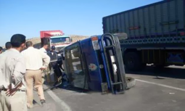 مصرع 3 بينهم شرطيين في حادث تصادم لسيارة مساعد وزير الداخلية ''لوسط الصعيد'' بال