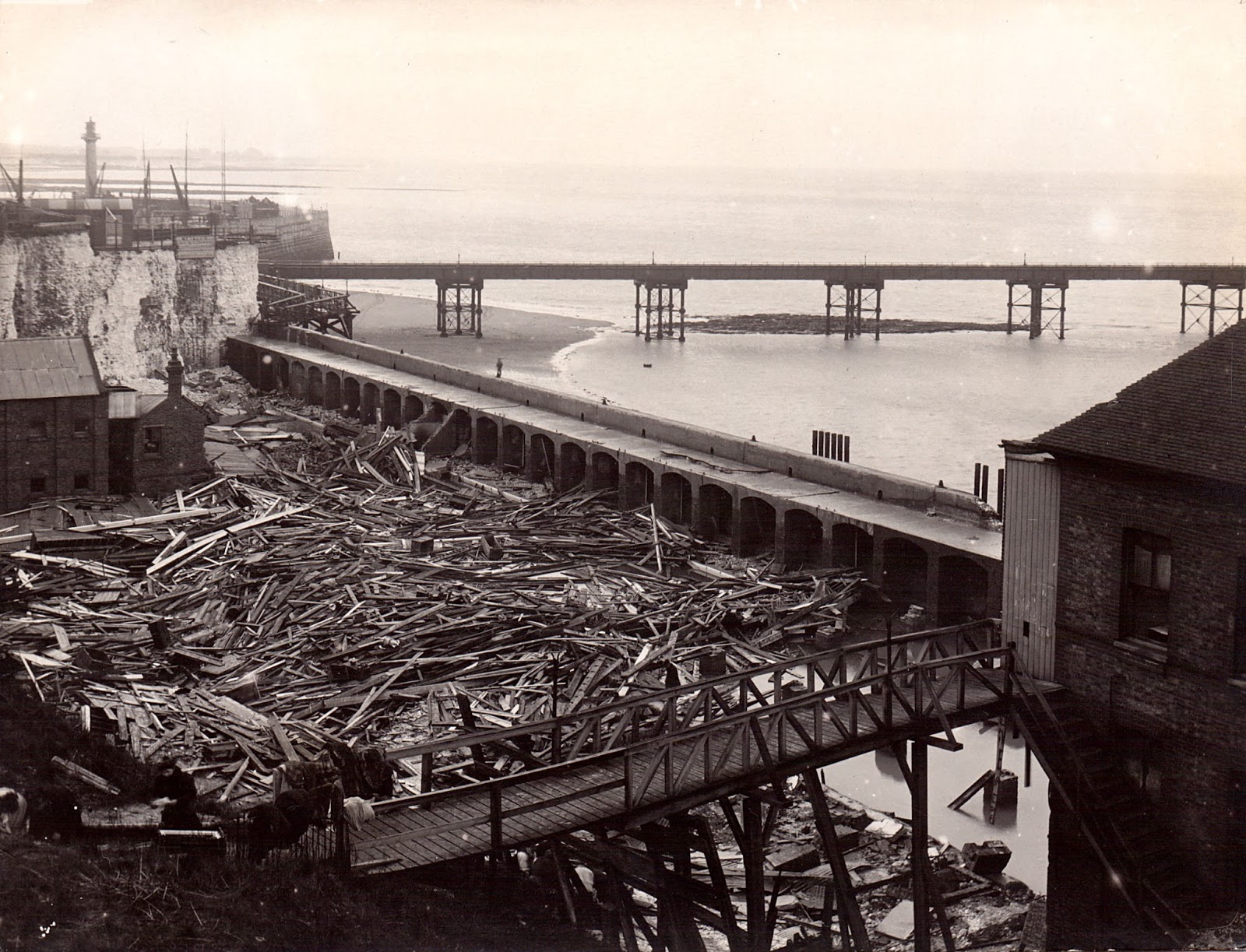 Historic Margate storm pictures. Serious local storms