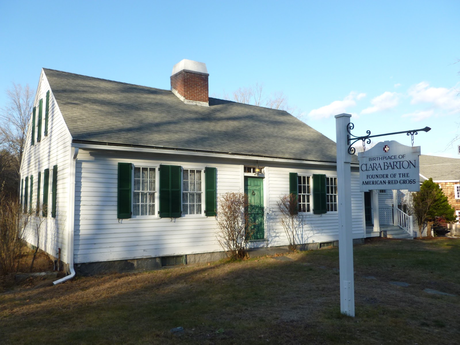Photoops Childhood Home Clara Barton Birthplace & Museum North