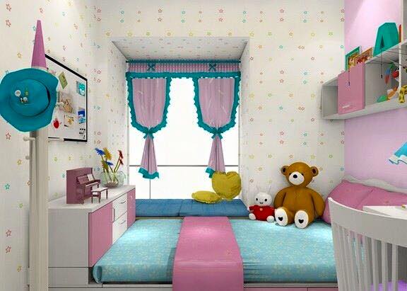 Desain Kamar Tidur Anak Perempuan Minimalis