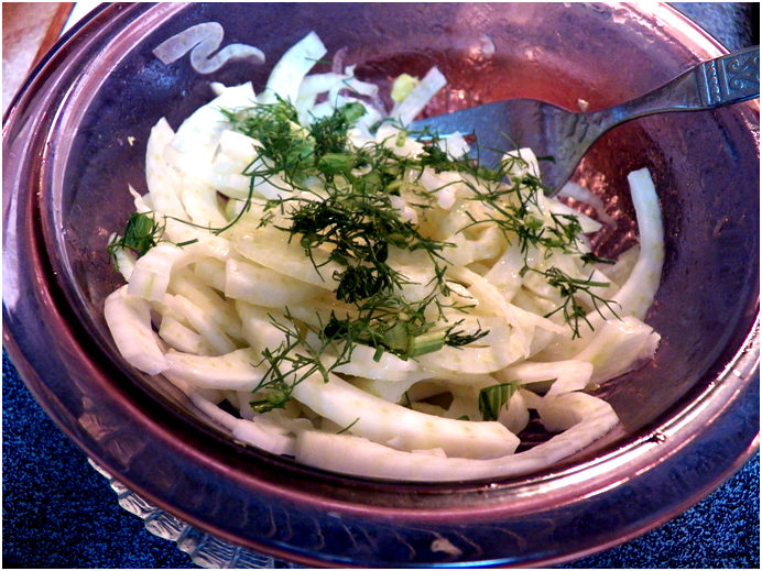 Aunt Debbi's Recipes Fennel Salad