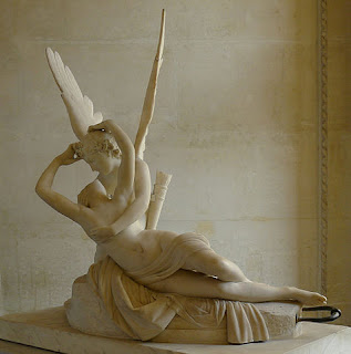 Eros kisses Psyche by Antonio Canova, Louvre Eros kisses Psyche by Antonio Canova, Louvre