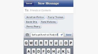 Facebook memperkenalkan aplikasi Facebook Messenger