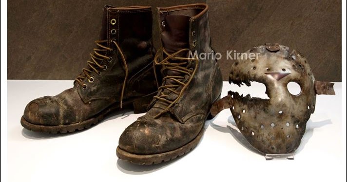 Film Props: Kane Hodder's Screen-Worn Boots And Hockey Mask From 'Jason ...