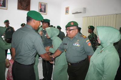 KODIM 0725/SRAGEN MELEPAS PRAJURIT TERBAIKNYA