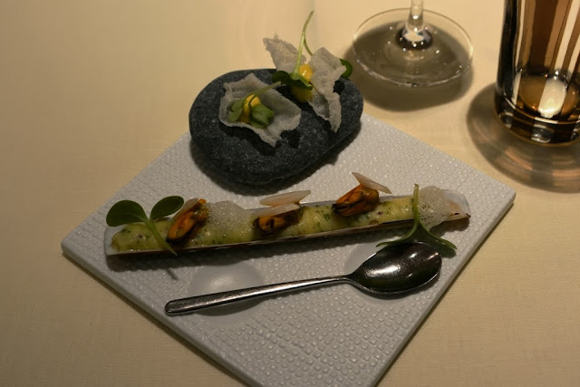 Sea Grill Brussel Amuse mussels