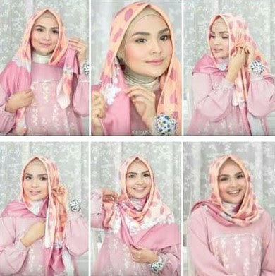 tutorial hijab wisuda segi empat satu warna tutorial hijab wisuda segi empat satu warna