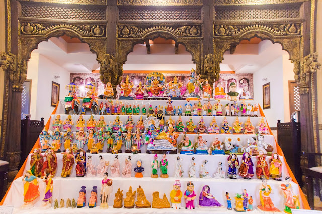 Dasara Doll display extravaganza at Kesariya Dasara Doll display extravaganza at Kesariya