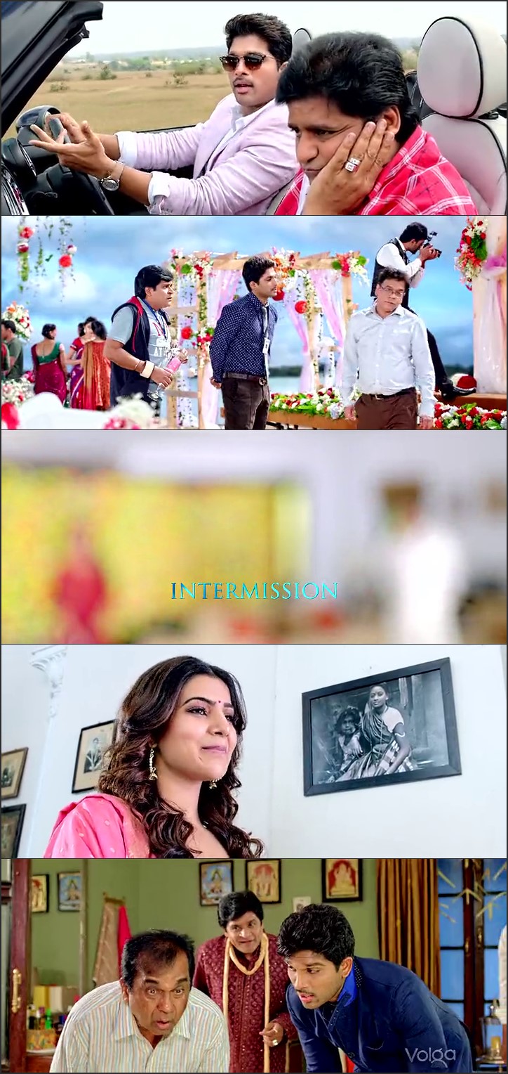Screenshot Of Son Of Satyamurthy (2015) Hindi Dubbed South Indian Movie