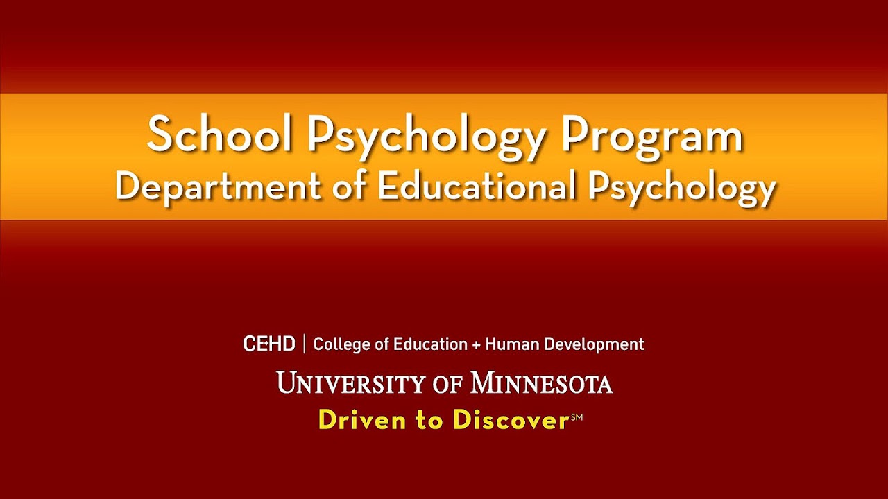 University Of Minnesota Psychology Psychology Choices