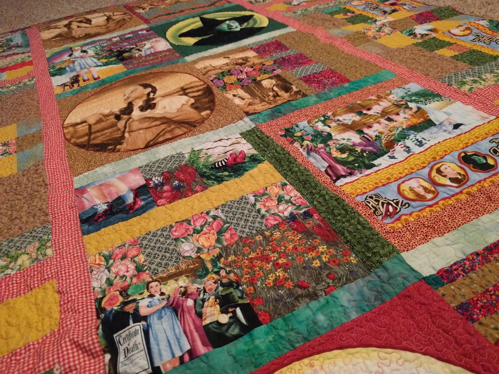 "Wizard of Oz" Full Quilt