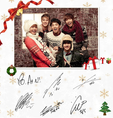 MBLAQ members Christmas single White Forever