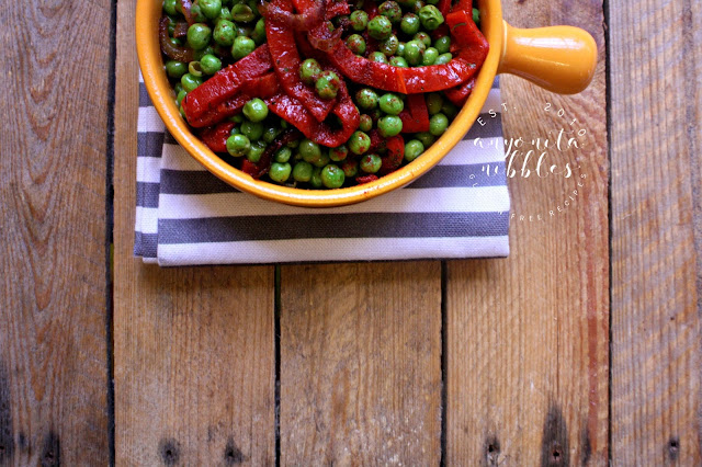 Gluten Free Peas and Peppers