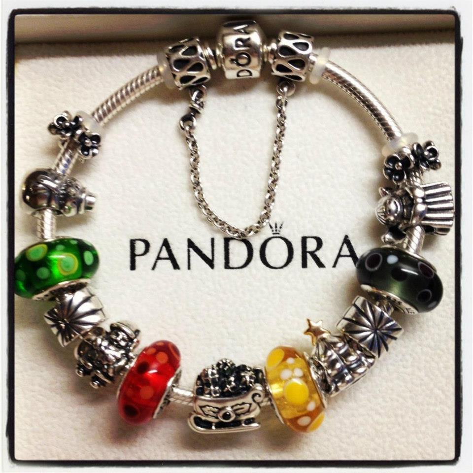 FASHiONABLY BROKEASS PANDORA CHARM BRACELET