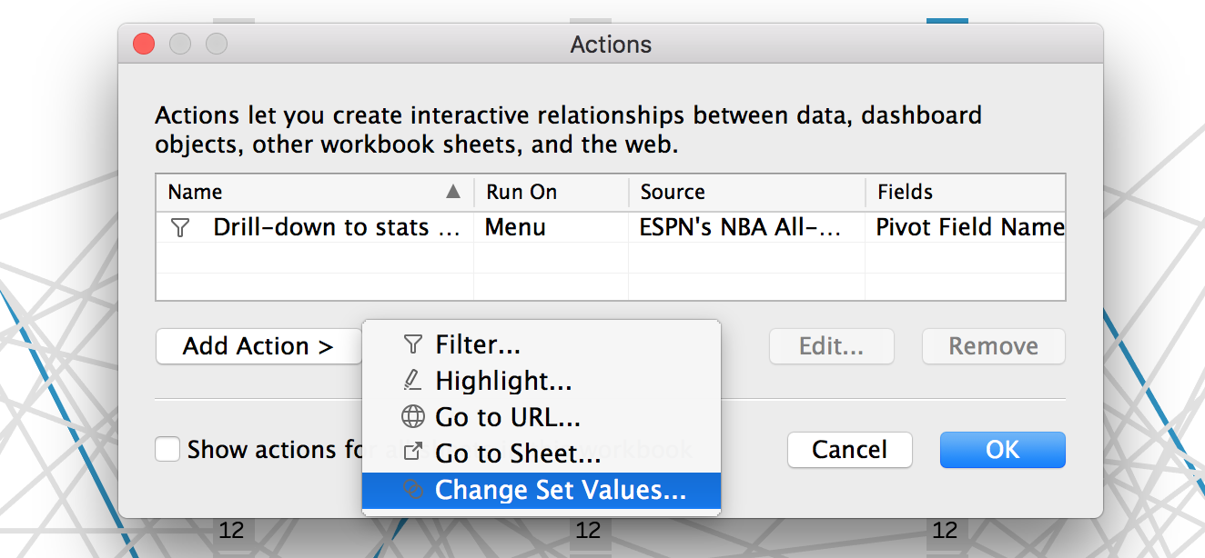 How To Highlight With Color Using Set Actions with Tableau Sir VizaLot