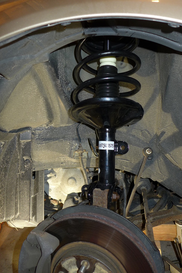 Nails and Sawdust: Honda Odyssey strut change