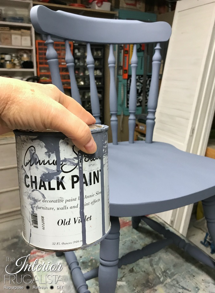 Easy Way To Paint Chair Spindles When You Can't Spray Interior Frugalista