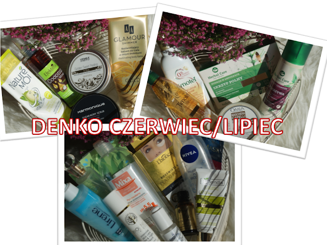 Denko, czyli kosmetyczni ulubieńcy czerwca i lipca