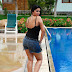 Tollywood Actress Charmi Hot In Wet Short Clothes Hd Pics