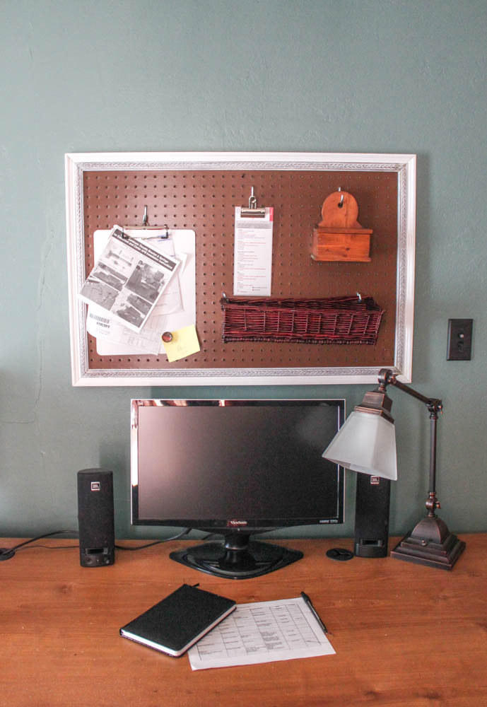 Better Budgeting DIY Bulletin Board Stay Organized with a Custom Pegboard