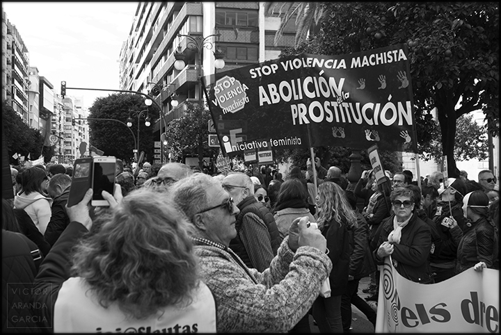 Manifestación 25N 'Contra la violencia machista' fotografia,valencia,manifestacion