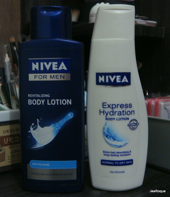 His and Hers Nivea Lotion