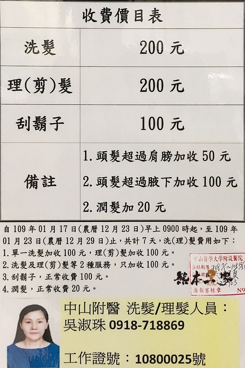 中山醫學大學附設醫院周邊停車美食住院資訊汽車24H日停收費資訊彙整