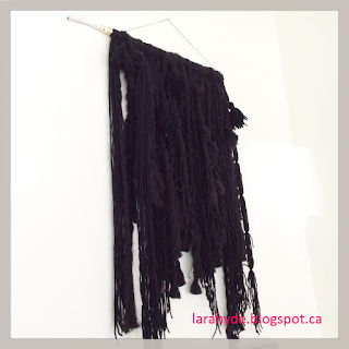 The Hydeout: Easy DIY Modern Bohemian Wall Hanging