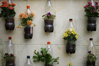 kerajinan tangan dari botol bekas