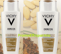 Vichy: campione omaggio da 7 ml Dercos Crema Shampoo Logo Vichy: campione omaggio da 7 ml Dercos Crema Shampoo