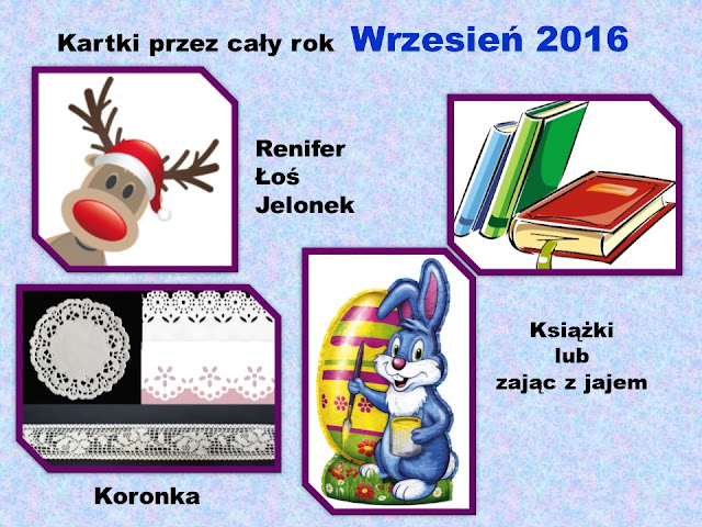 Kartki przez cały rok - wrzesień