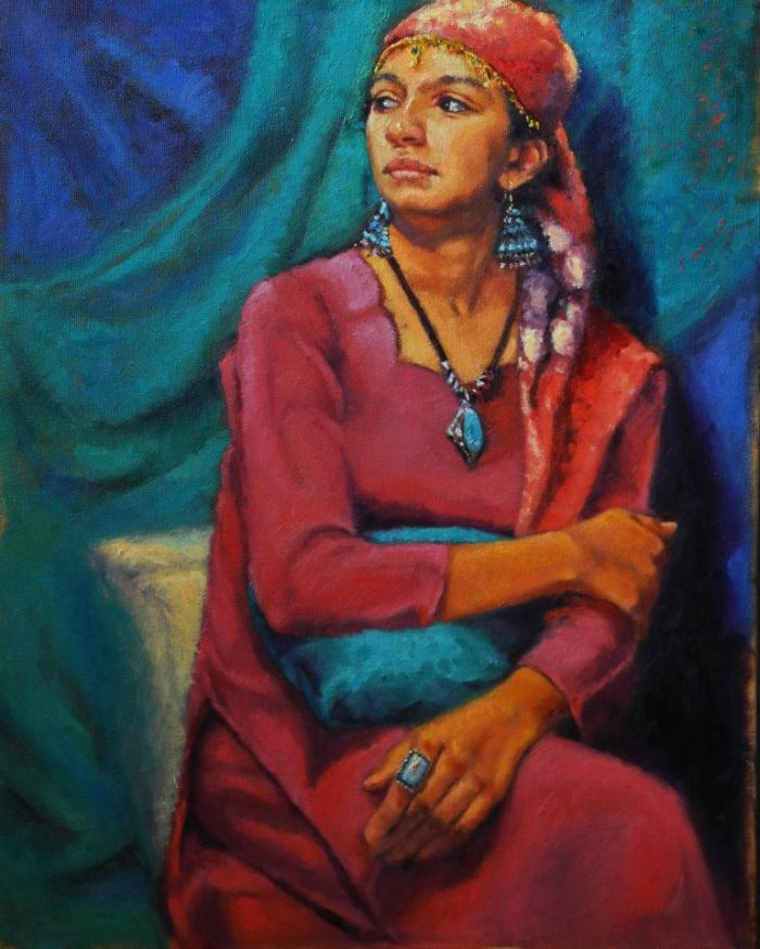 Индийская художница. Swapnil Srivastava
