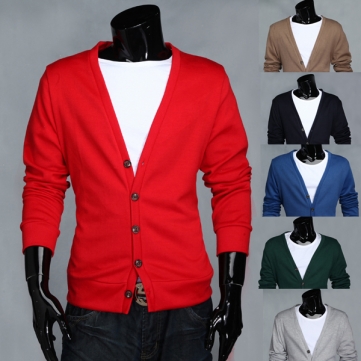 fashion colthing - Clothing and Apparel: Men’s V-neck cardigan fashion ...