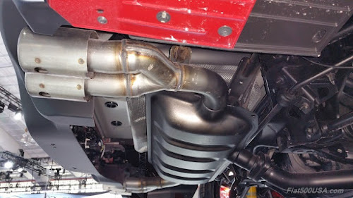 124 Abarth Exhaust (Pre-production system shown)