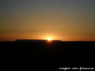 por do sol na chapada Viagem sem frescura