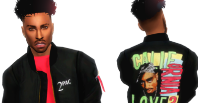 The Black Simmer: 8o8sims Bomber Jacket recolors by XxBlackSims