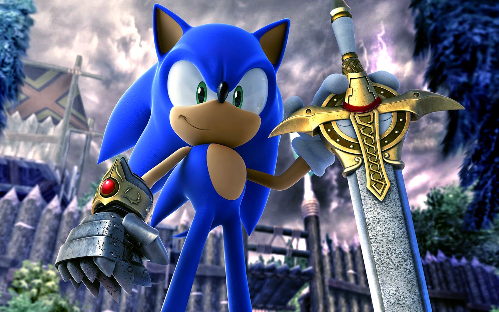 Sonic Hedgehog Wallpaper HD 3D Best Pictures Gambar Lucu Terbaru